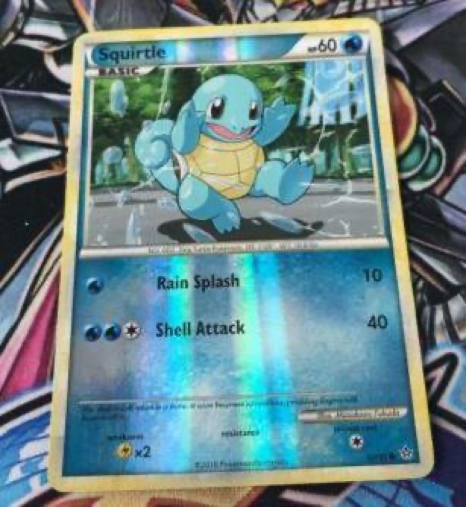 Reverse Holo printing