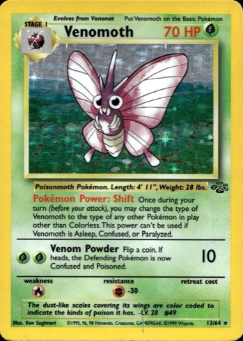Venomoth — Jungle #13