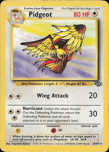 Pidgeot 24/64 from Jungle