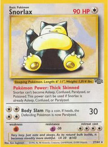 Snorlax — Jungle #27