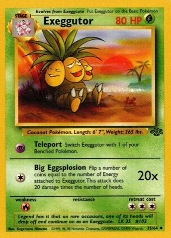 Exeggutor 35/64 from Jungle