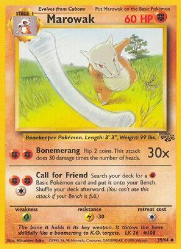 Marowak — Jungle #39