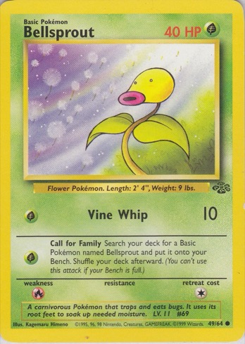 Bellsprout 49/64 from Jungle