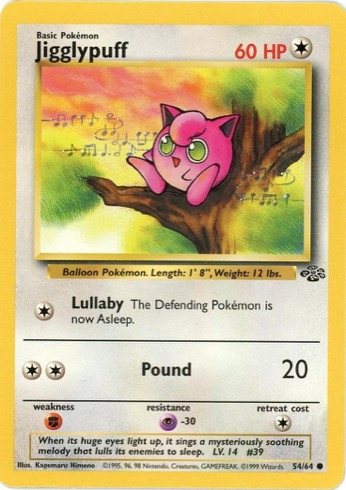 Jigglypuff 54/64 from Jungle