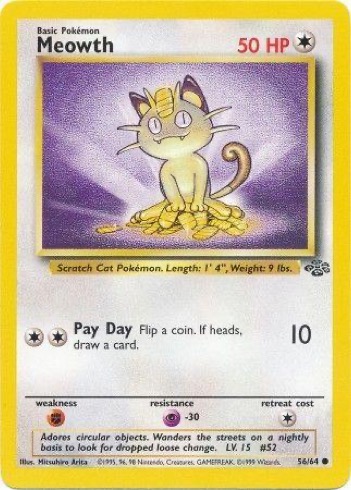 Meowth — Jungle #56