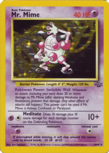 Mr. Mime — Jungle #6