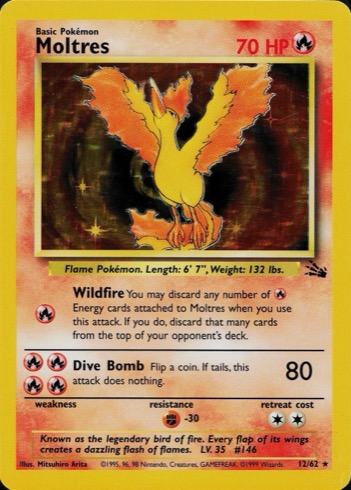 Moltres — Fossil #12