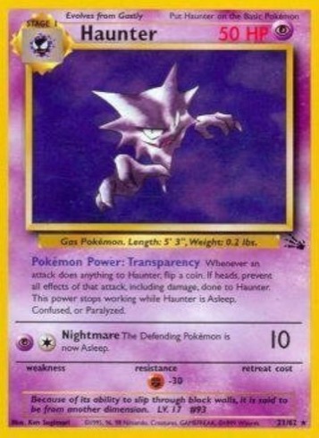 Haunter — Fossil #21