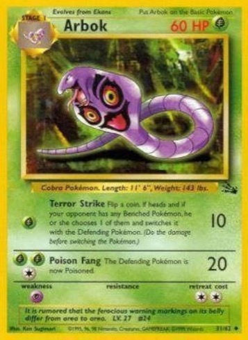 Arbok — Fossil #31