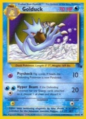 Golduck Fossil #35