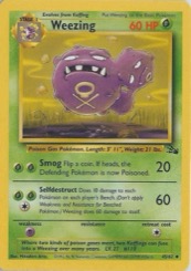 Weezing Fossil #45