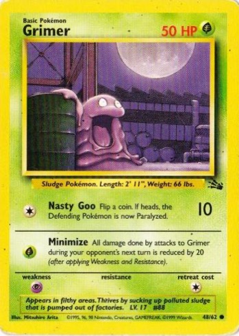 Grimer 48/62 from Fossil