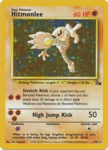 Hitmonlee — Fossil #7
