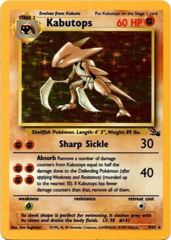 Kabutops — Fossil #9