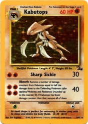 Most Valuable 1st Edition Pokémon Cards — Kabutops