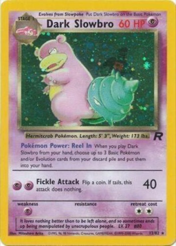 Dark Slowbro — Team Rocket #12
