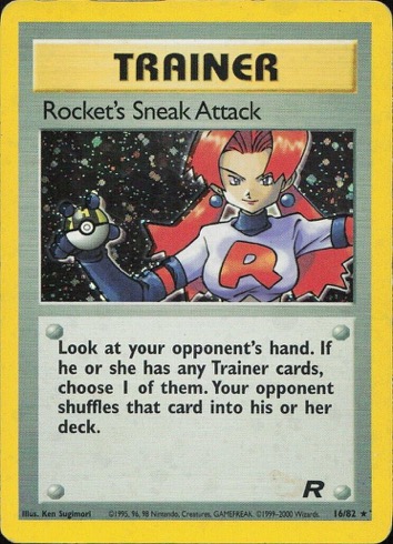 Rocket's Sneak Attack — Team Rocket #16