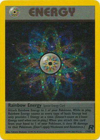 Rainbow Energy — Team Rocket #17