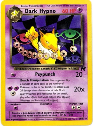 Dark Hypno — Team Rocket #26