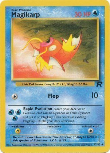 Magikarp 47/82 from Team Rocket