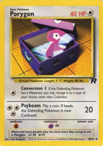 Porygon — Team Rocket #48
