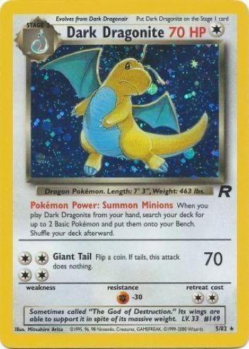 Dark Dragonite — Team Rocket #5
