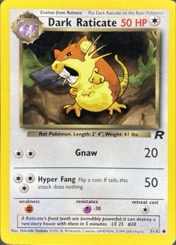 Dark Raticate Team Rocket #51