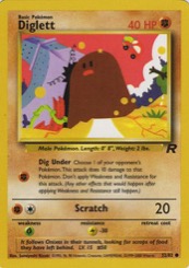 Diglett Team Rocket #52