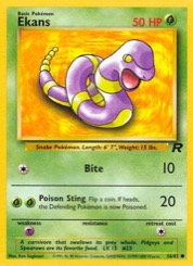Ekans Team Rocket #56
