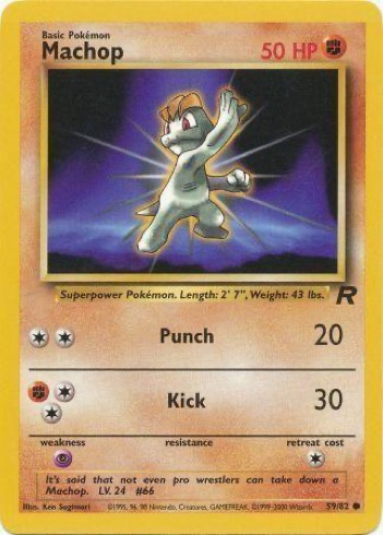 Machop — Team Rocket #59
