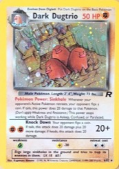 Most Valuable 1st Edition Pokémon Cards — Dark Dugtrio