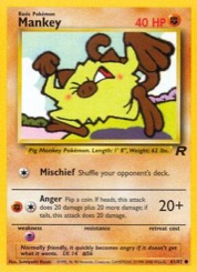 Mankey Team Rocket #61
