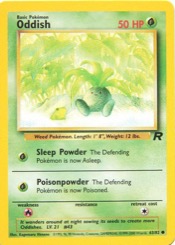 Oddish Team Rocket #63