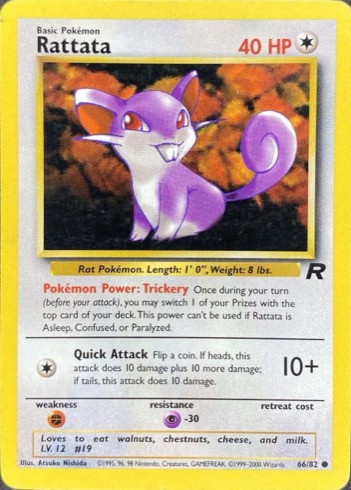 Rattata — Team Rocket #66