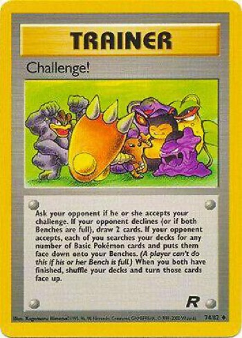 Challenge! 74/82 from Team Rocket