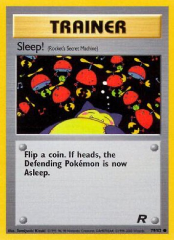 Sleep! 79/82 from Team Rocket