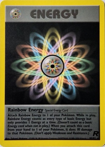Rainbow Energy 80/82 from Team Rocket