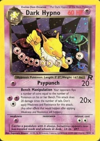Dark Hypno — Team Rocket #9