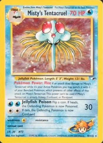 Misty's Tentacruel — Gym Heroes #10