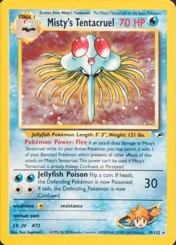 Most Valuable 1st Edition Pokémon Cards — Misty's Tentacruel