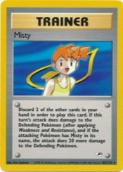 Misty Gym Heroes #102