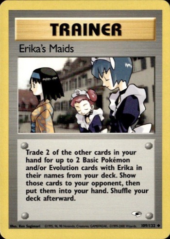 Erika's Maids 109/132 from Gym Heroes