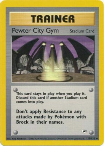 Pewter City Gym 115/132 from Gym Heroes