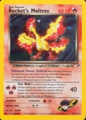 Most Valuable 1st Edition Pokémon Cards — Rocket's Moltres