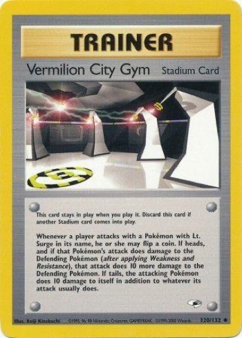 Vermilion City Gym 120/132 from Gym Heroes