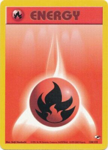 Fire Energy 128/132 from Gym Heroes