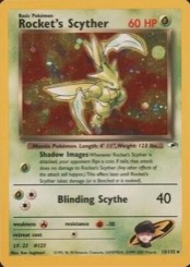 Most Valuable 1st Edition Pokémon Cards — Rocket's Scyther