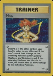 Most Valuable 1st Edition Pokémon Cards — Misty