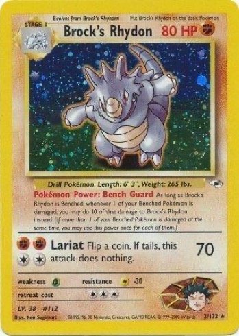 Brock's Rhydon — Gym Heroes #2