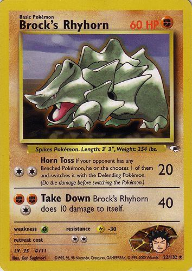 Brock's Rhyhorn